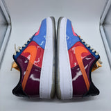 Nike AF1 Undefeated Multi Patent Total Orange - size 9
